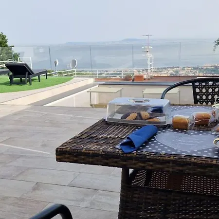 Bed & Breakfast En Bedroom Blue Moon Piano di Sorrento